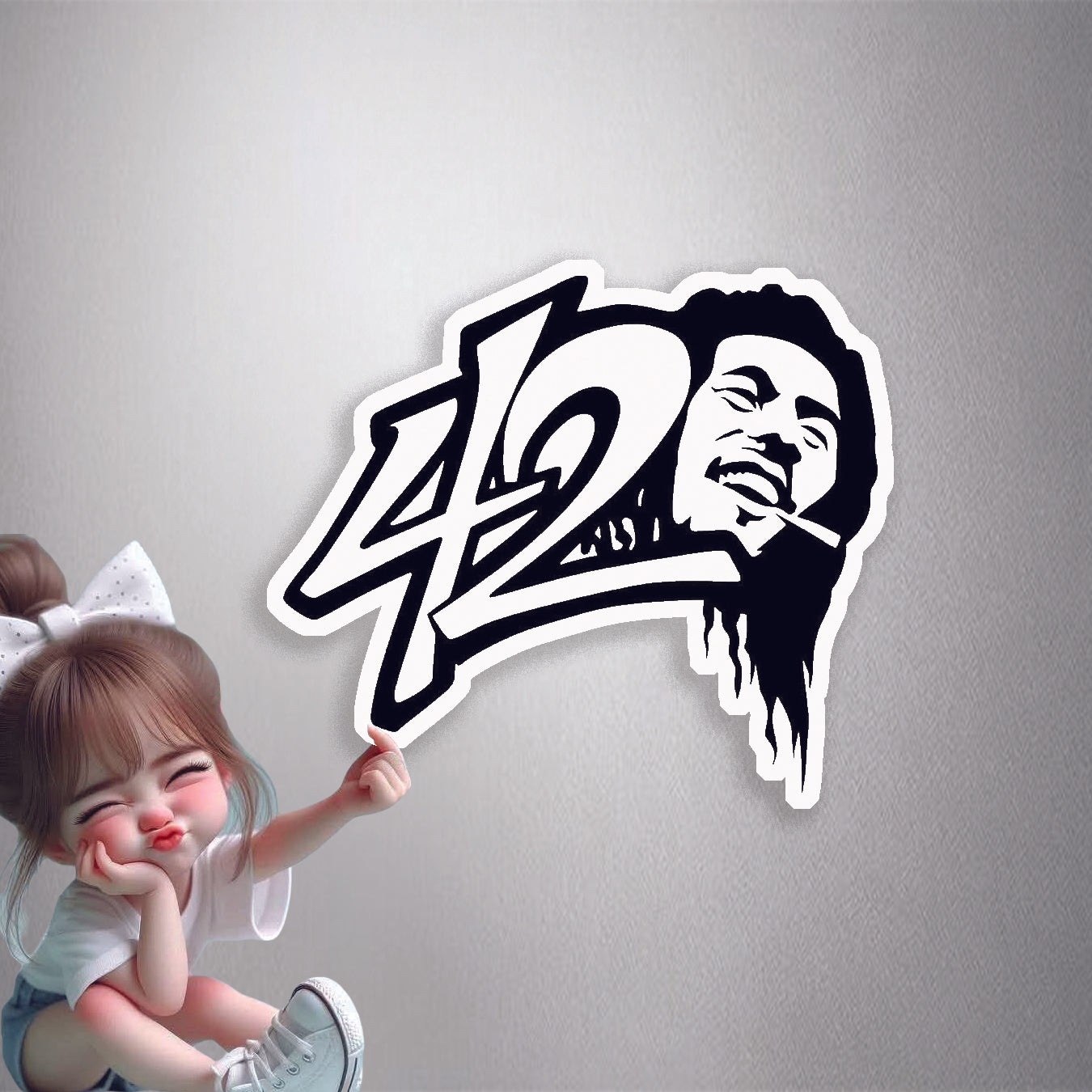 420 Bob Marley Premium Vinyl Stickers