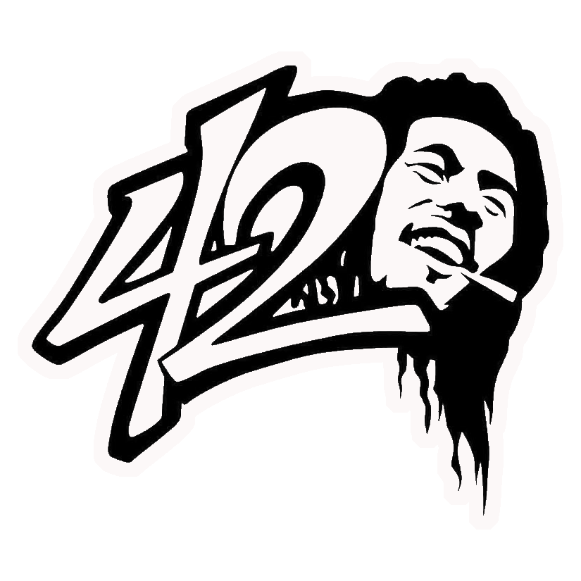 420 Bob Marley Premium Vinyl Stickers