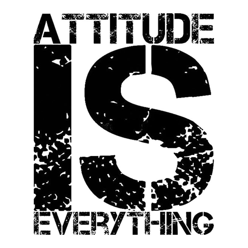 Attitude Is Everything Premium Vinyl Stickers