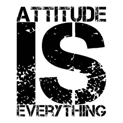 Attitude Is Everything Premium Vinyl Stickers