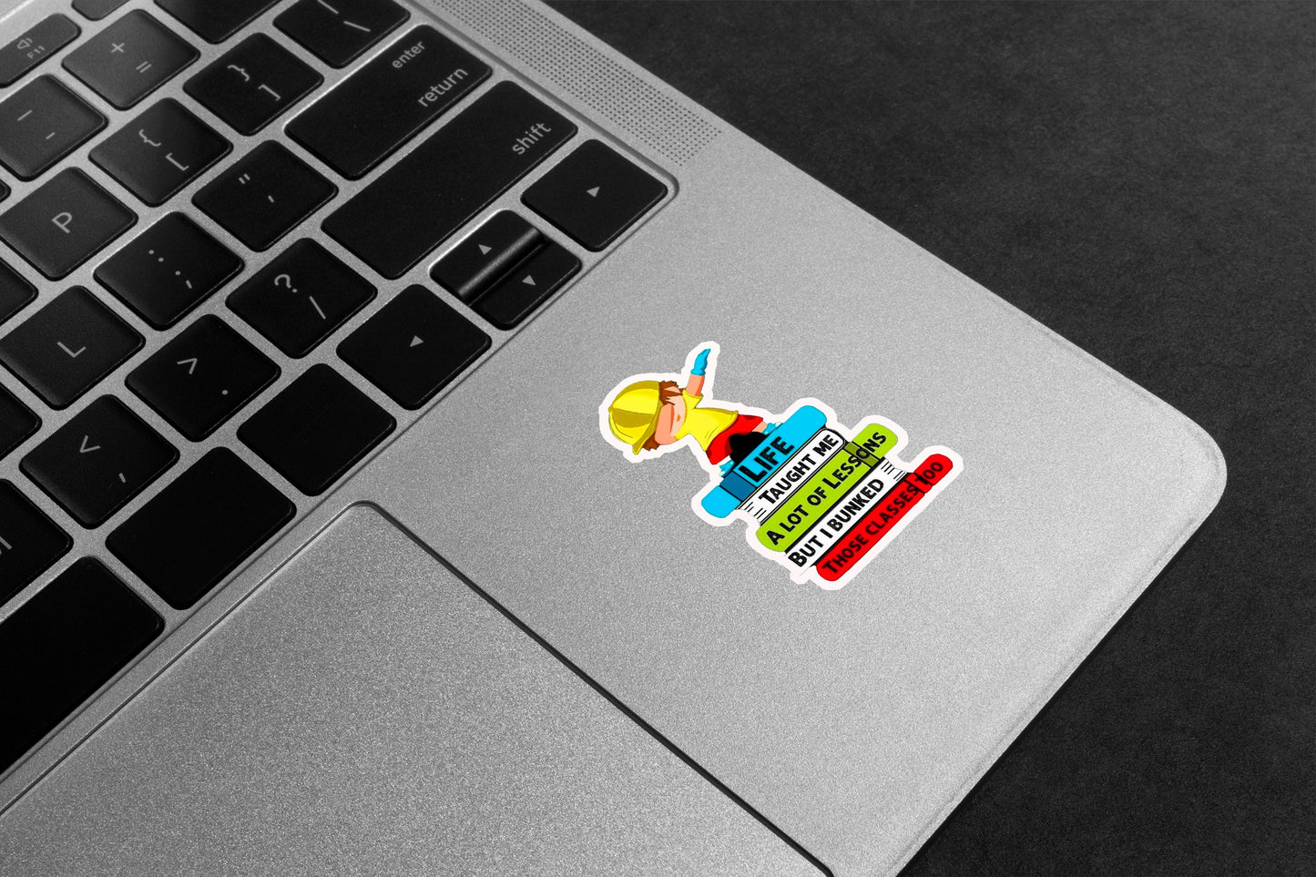 Bunked Classes Life Lessons Premium Vinyl Stickers