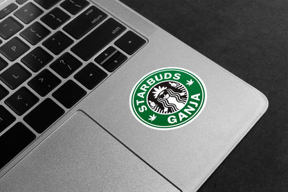 Starbuds Ganja Premium Vinyl Stickers