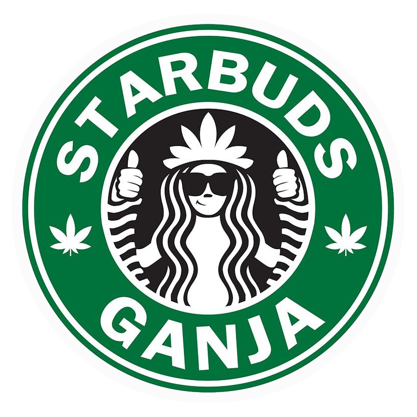 Starbuds Ganja Premium Vinyl Stickers