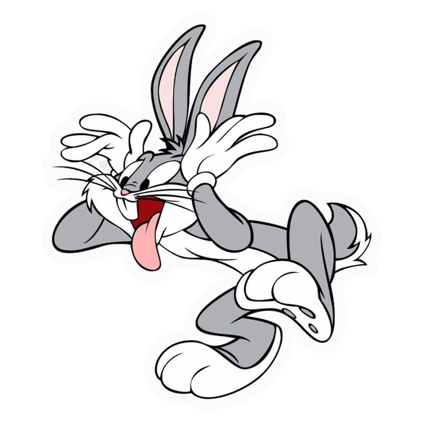 Classic Bugs Bunny Premium Vinyl Stickers