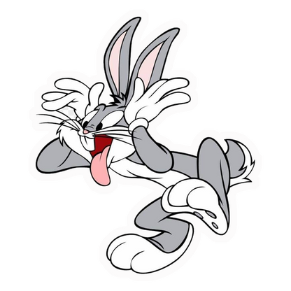 Classic Bugs Bunny Premium Vinyl Stickers