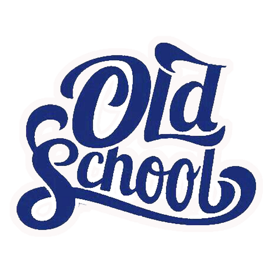Old School Retro Premium Vinyl Stickers