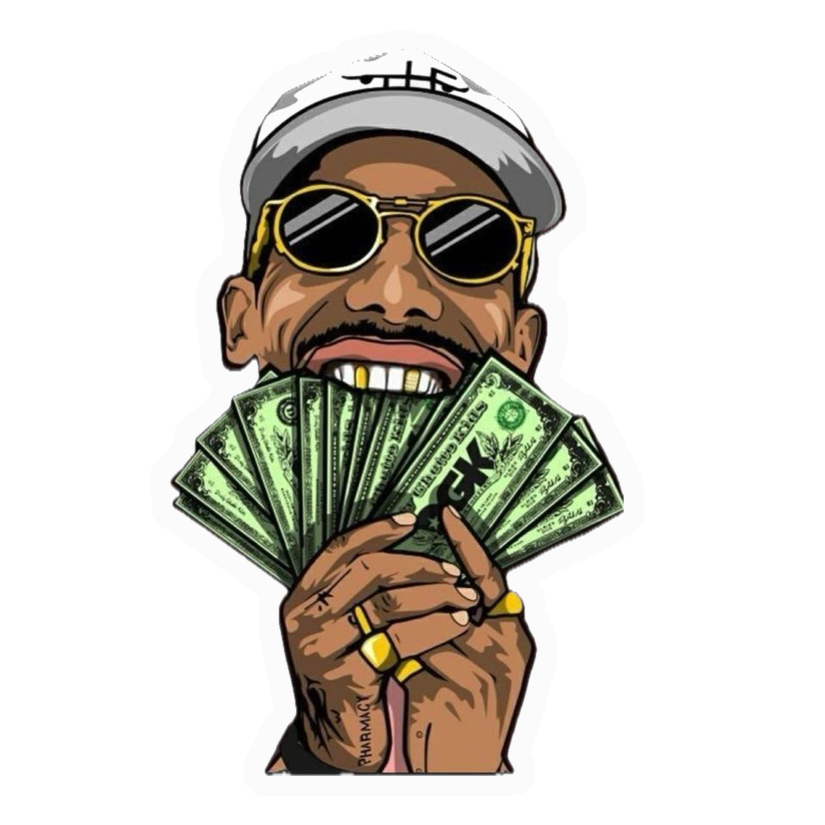 Money Mouth Premium Vinyl Stickers