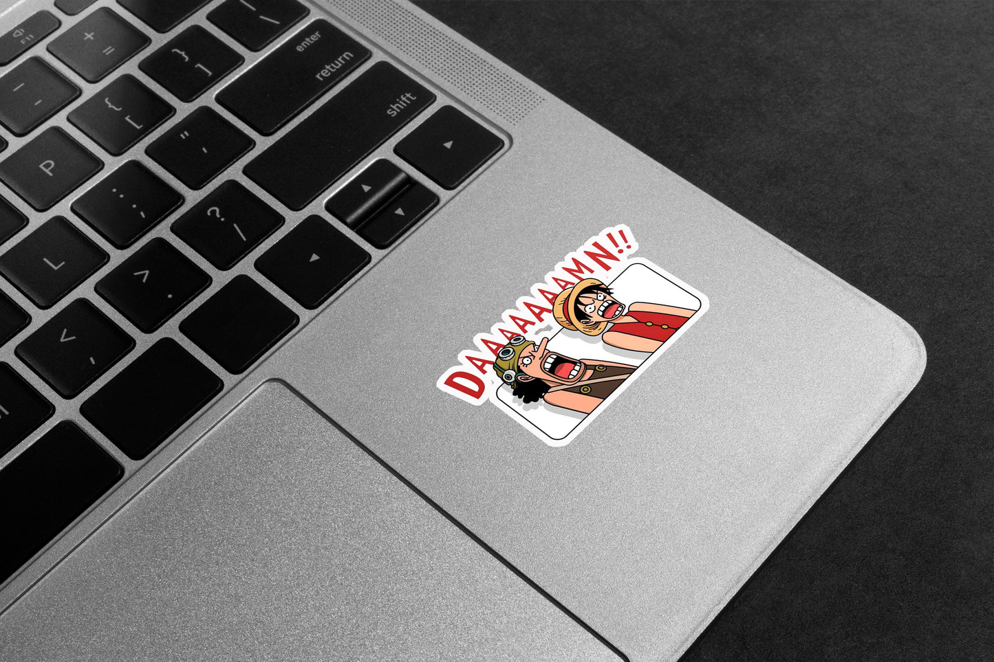 One Piece Damn Premium Vinyl Stickers