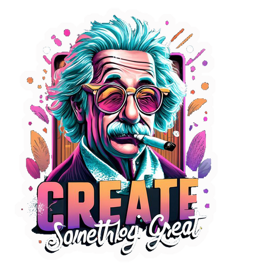 Create Something Great Premium Vinyl Stickers