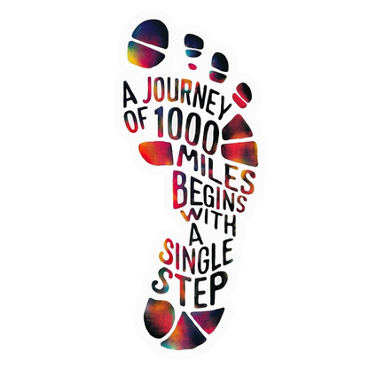 A Single Step Premium Vinyl Stickers