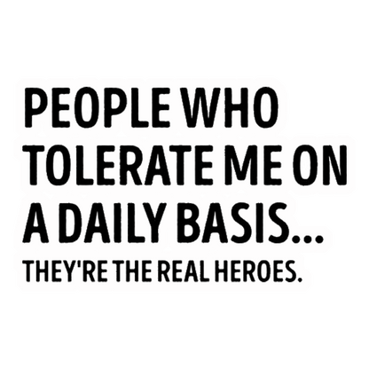 The Real Heroes Premium Vinyl Stickers