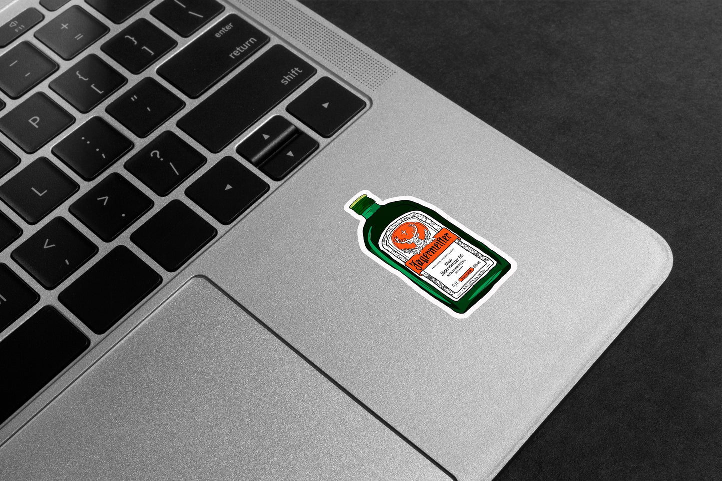 Jagermeister Bottle Premium Vinyl Stickers
