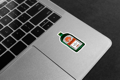 Jagermeister Bottle Premium Vinyl Stickers