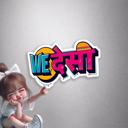 We Desi Premium Vinyl Stickers
