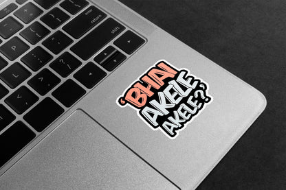 Bhai Akele Akele? Premium Vinyl Stickers