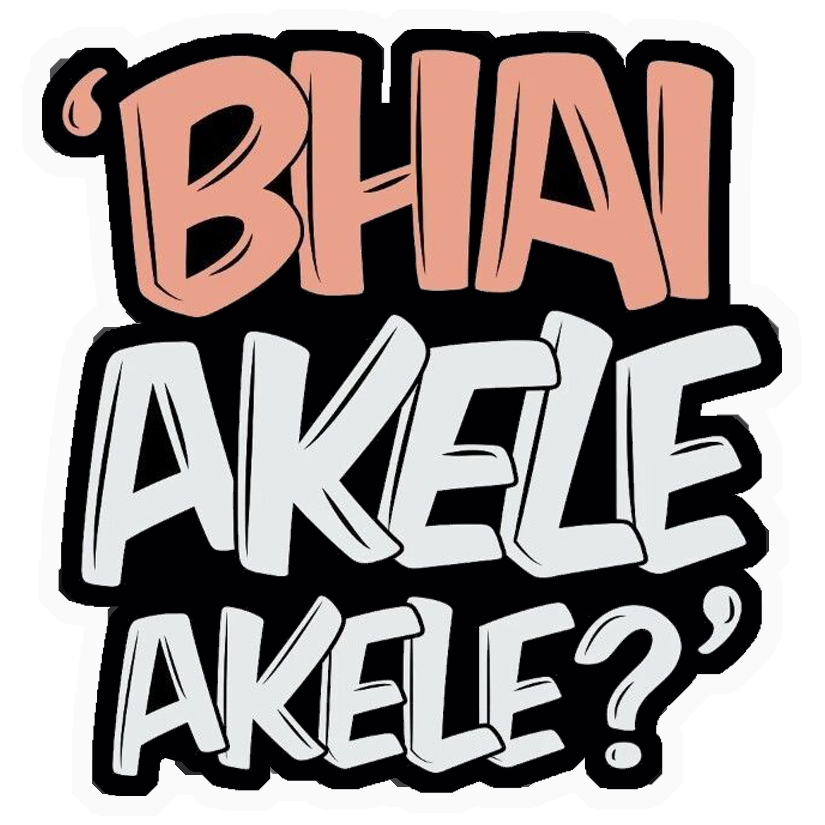 Bhai Akele Akele? Premium Vinyl Stickers
