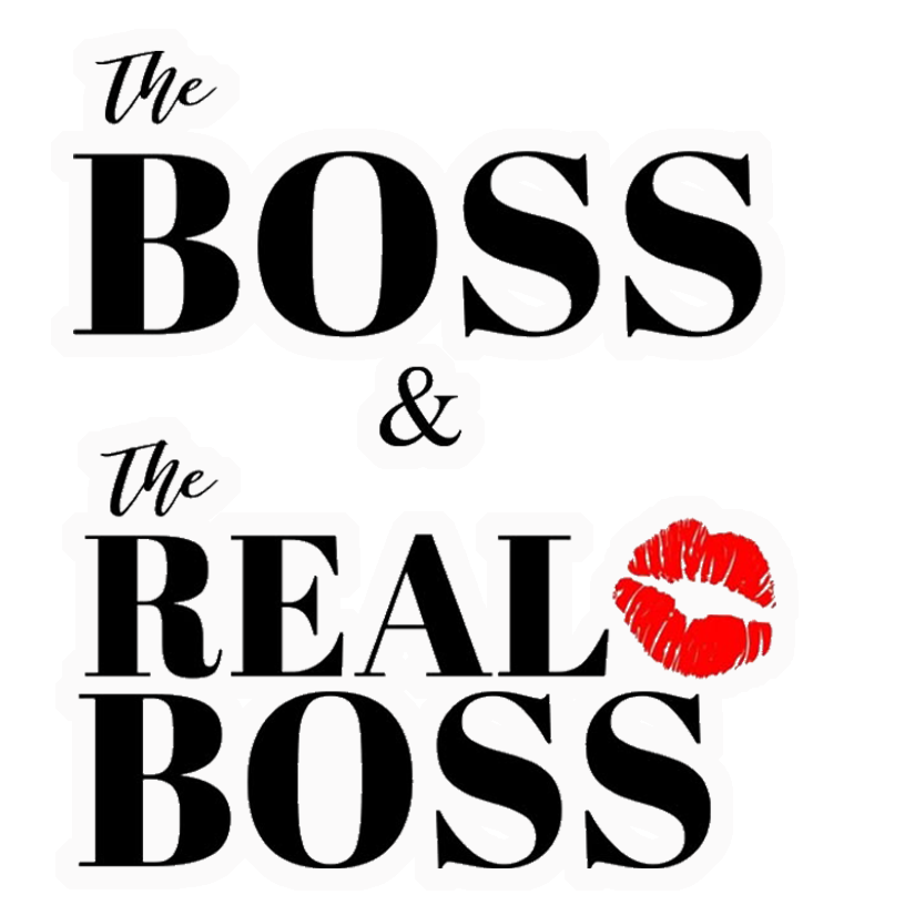 The Boss & The Real Boss Premium Vinyl Stickers