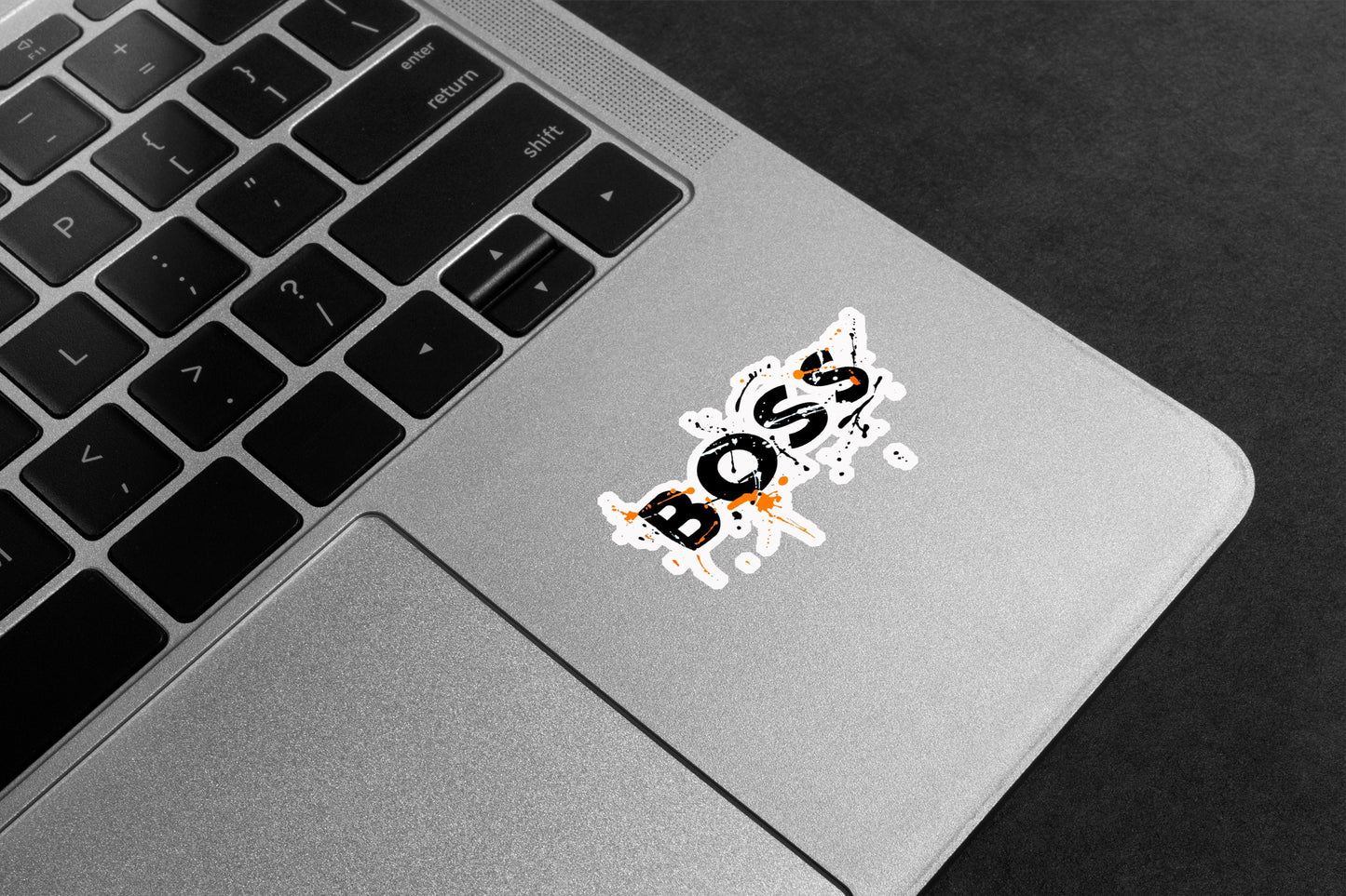 Boss Ink Splatter Premium Vinyl Stickers