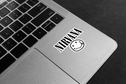 Nirvana Smiley Logo Premium Vinyl Stickers