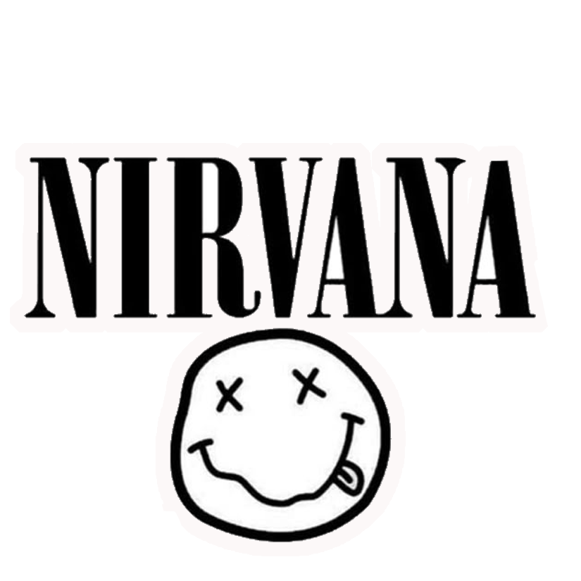 Nirvana Smiley Logo Premium Vinyl Stickers