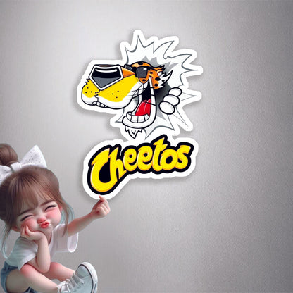 Chester The Cheetah Premium Vinyl Stickers