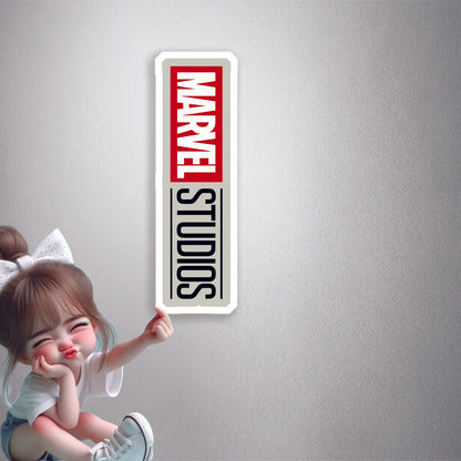 Marvel Studios Vertical Logo Premium Vinyl Stickers