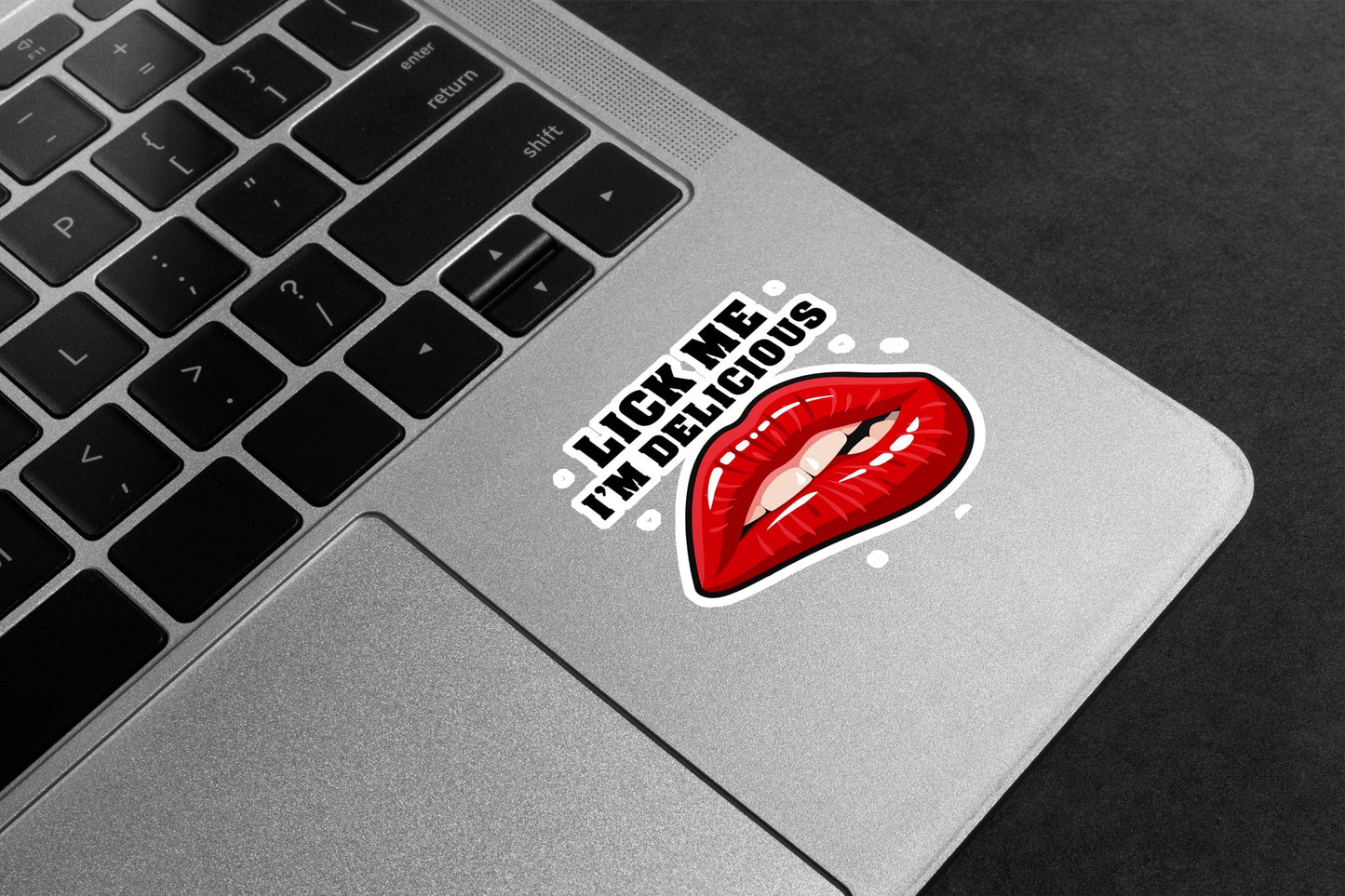 Lick Me I'm Delicious Premium Vinyl Stickers
