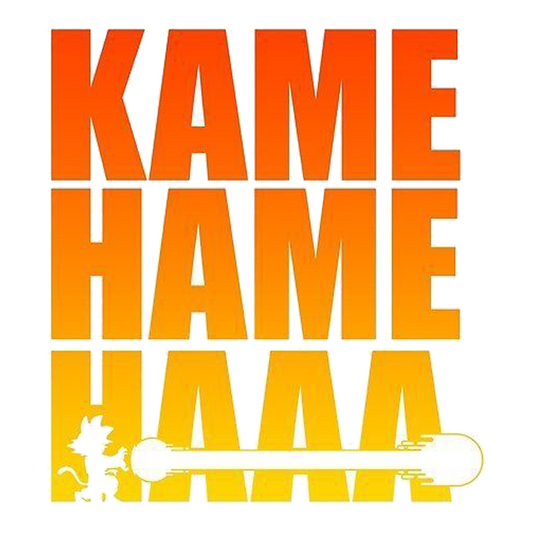 Kame Hame Haaa Premium Vinyl Stickers