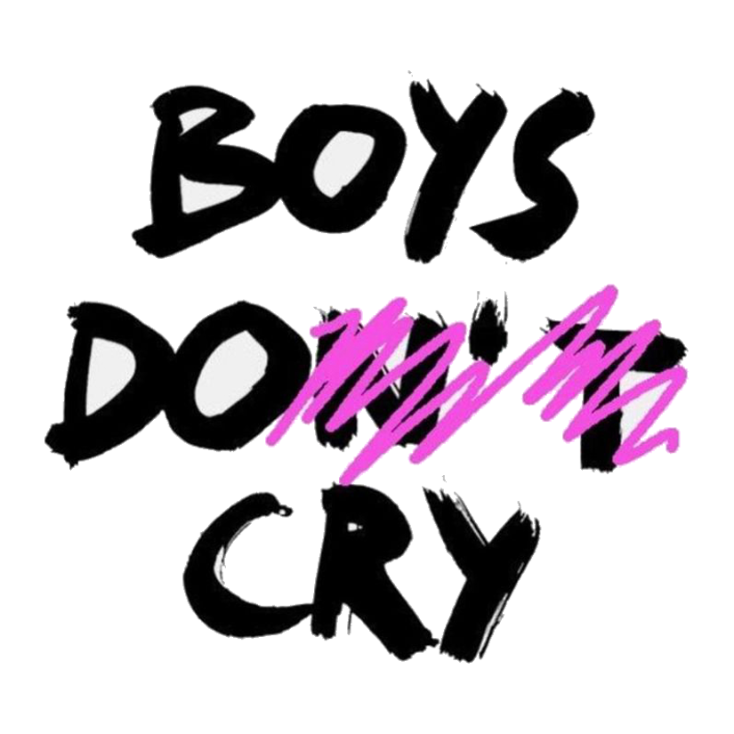 Boys Don't Cry Graffiti Premium Vinyl Stickers