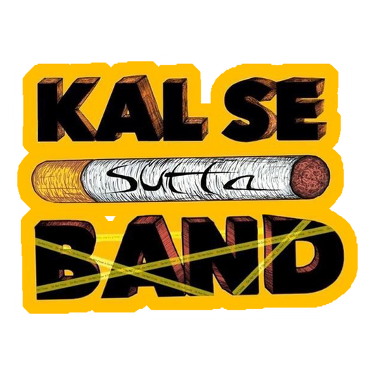Kal Se Sutta Band Premium Vinyl Stickers
