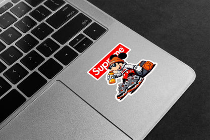 Supreme Mickey Swag Premium Vinyl Stickers