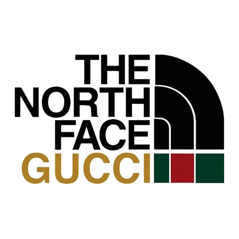 The North Face Gucci Logo Premium Vinyl Stickers