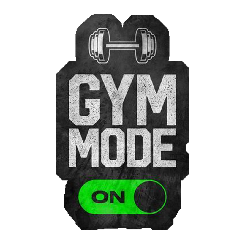 Gym Mode On Premium Vinyl Stickers