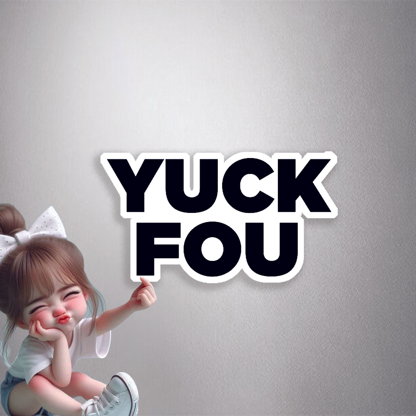 Yuck Fou Premium Vinyl Stickers