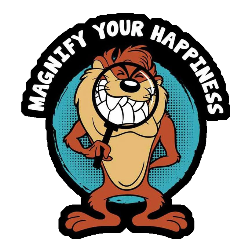 Magnify Your Happiness Premium Vinyl Stickers