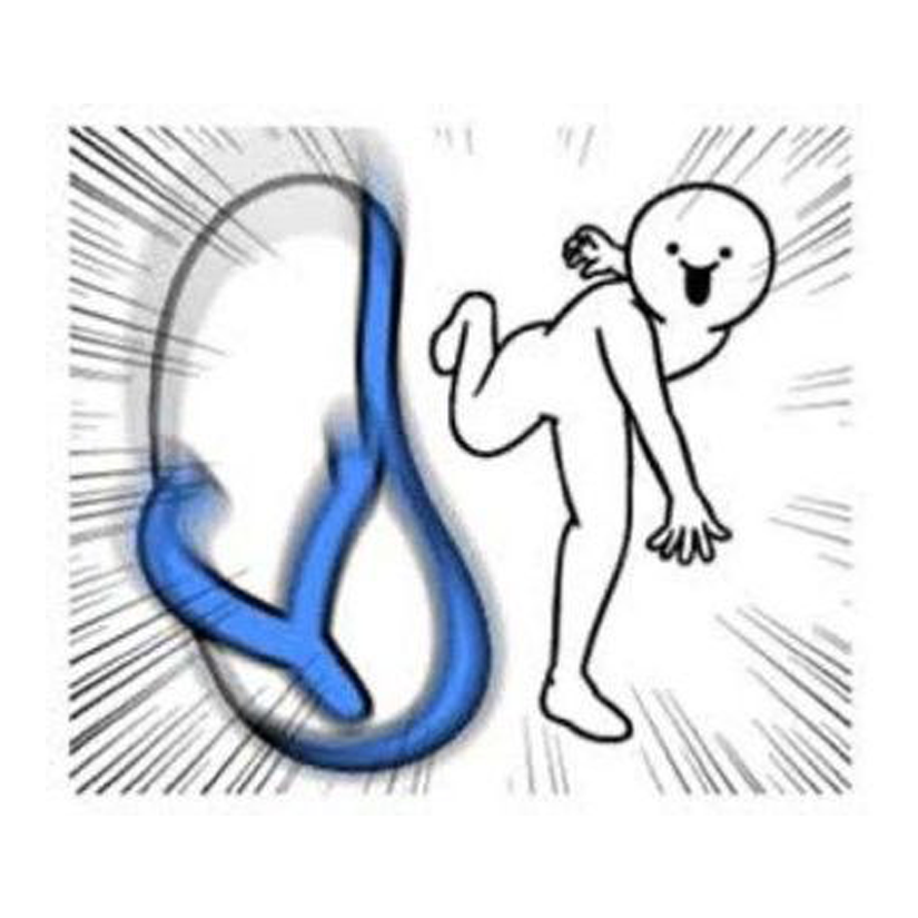 Throwing Slipper Meme Premium Vinyl Stickers