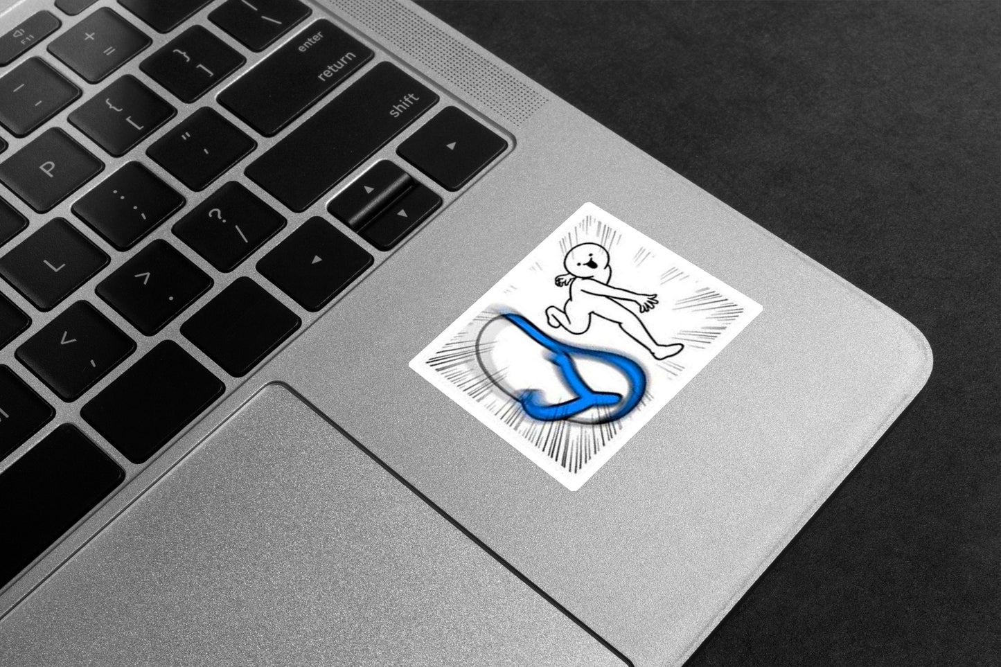 Throwing Slipper Meme Premium Vinyl Stickers