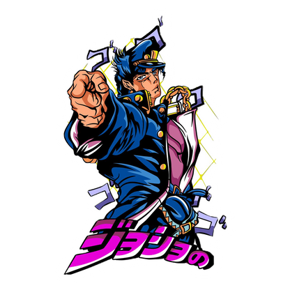 Jotaro Kujo JoJo's Bizarre Adventure Premium Vinyl Stickers