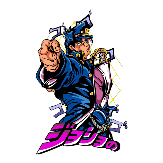 Jotaro Kujo JoJo's Bizarre Adventure Premium Vinyl Stickers