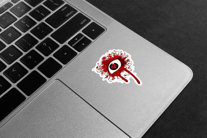 Bleeding Mangekyo Sharingan Premium Vinyl Stickers