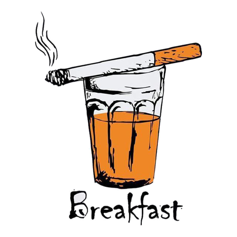 Chai Sutta Breakfast Premium Vinyl Stickers