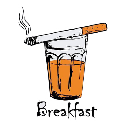 Chai Sutta Breakfast Premium Vinyl Stickers