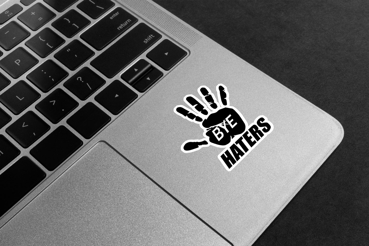 Bye Haters Premium Vinyl Stickers