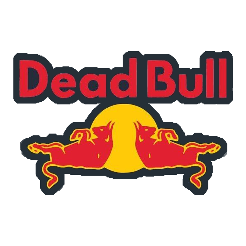 Dead Bull Parody Premium Vinyl Stickers