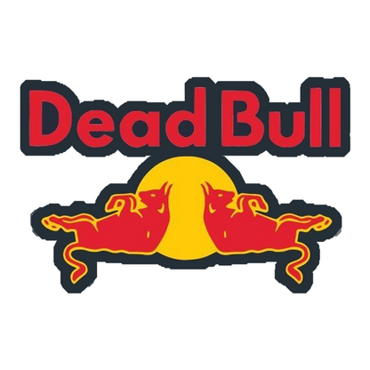 Dead Bull Parody Premium Vinyl Stickers