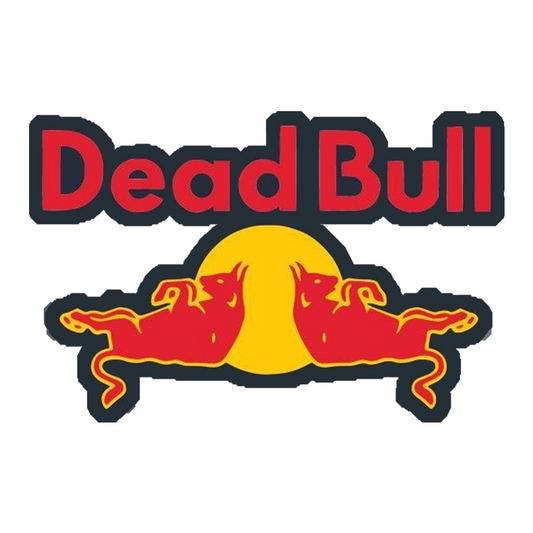 Dead Bull Parody Premium Vinyl Stickers