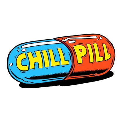 Chill Pill Premium Vinyl Stickers
