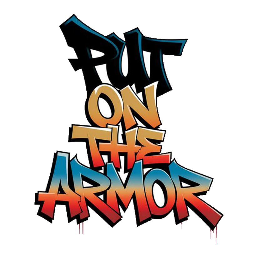 Put On The Armor Graffiti Premium Vinyl Stickers