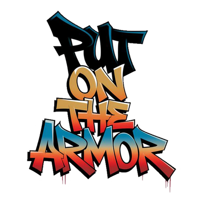 Put On The Armor Graffiti Premium Vinyl Stickers