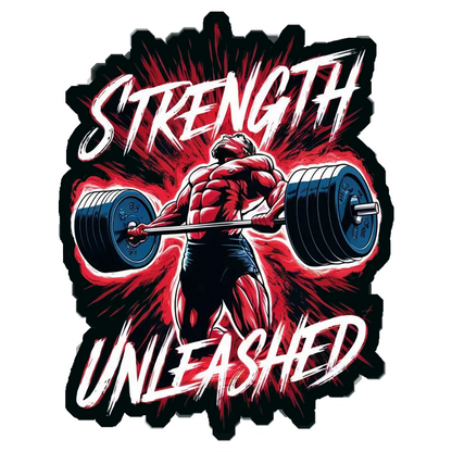 Strength Unleashed Gym Premium Vinyl Stickers